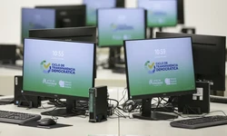 Eleies 2024: PF e universidade fazem teste em urnas eletrnicas (foto: Marcelo Camargo/Agncia Brasil)