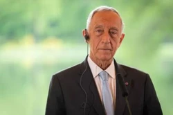 Presidente de Portugal está no Brasil: 'Não se morre por um almoço cancelado' (crédito: JURE MAKOVEC)