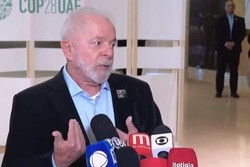 Lula em entrevista a jornalistas