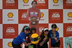 Fs reverenciam legado de Ayrton Senna no Brasil e na Europa  (NELSON ALMEIDA / AFP
)