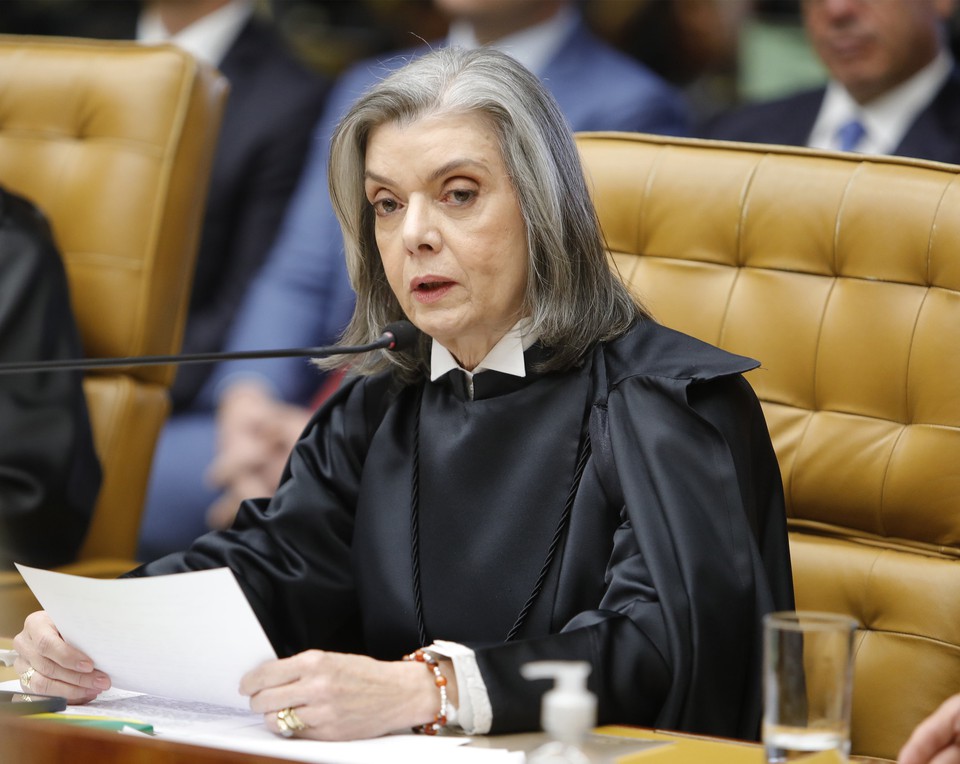 Crmen Lcia  a nica mulher a ocupar o cargo de ministra do STF atualmente  (foto: Fellipe Sampaio/SCO/STF)