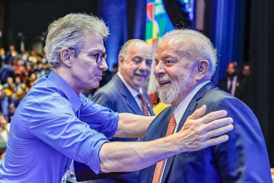 Zema e Lula no lanamento de pacote de investimentos em Minas Gerais, na semana passada: ''Boa convivncia, sem extremismos'' (Crdito: Ricardo Stuckert/PR)