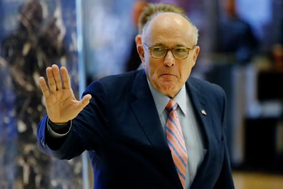 Rudolph Giuliani, ex-prefeito de Nova Iorque e antigo conselheiro jurdico de Trump (Foto: Eduardo Munoz Alvarez / AFP)
