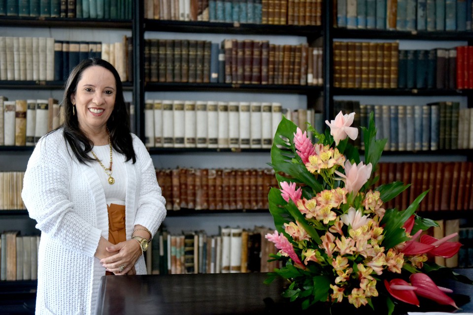 A coordenadora da Mulher do TJPE, a desembargadora Daisy Andrade Pereira, fez uma análise sobre as medidas protetivas (Foto: Divulgação/TJPE )