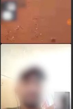 O vídeo mostra o momento em que um dos suspeitos faz uma videochamada com um outro homem, e filma o momento que executa a tiros as três vítimas 