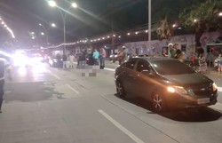 Avenida Norte  o local do atropelamento