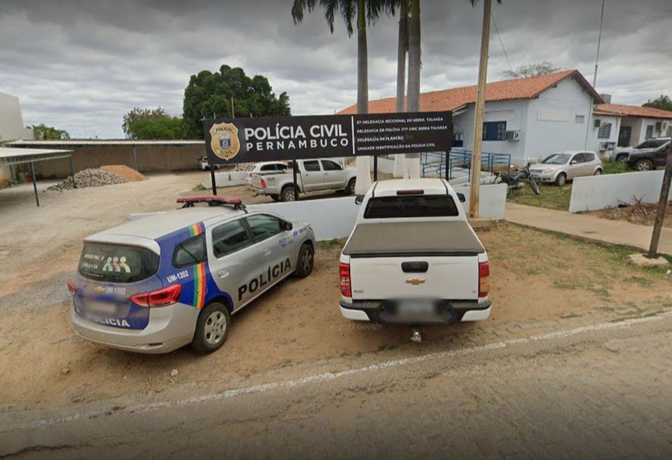 Delegacia de Serra Talhada investiga o caso (Reprodução/Google Street View)