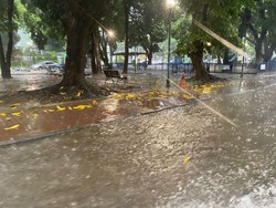 Fortes chuvas atingem Recife e RMR nesta segunda-feira (Foto: Reprodução)