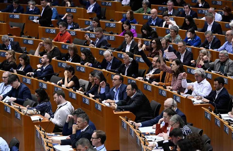 Parlamento aprovou, nesta semana, resoluo que inclui aborto na Carta dos Direitos Fundamentais da Unio Europeia (JOHN THYS / AFP)