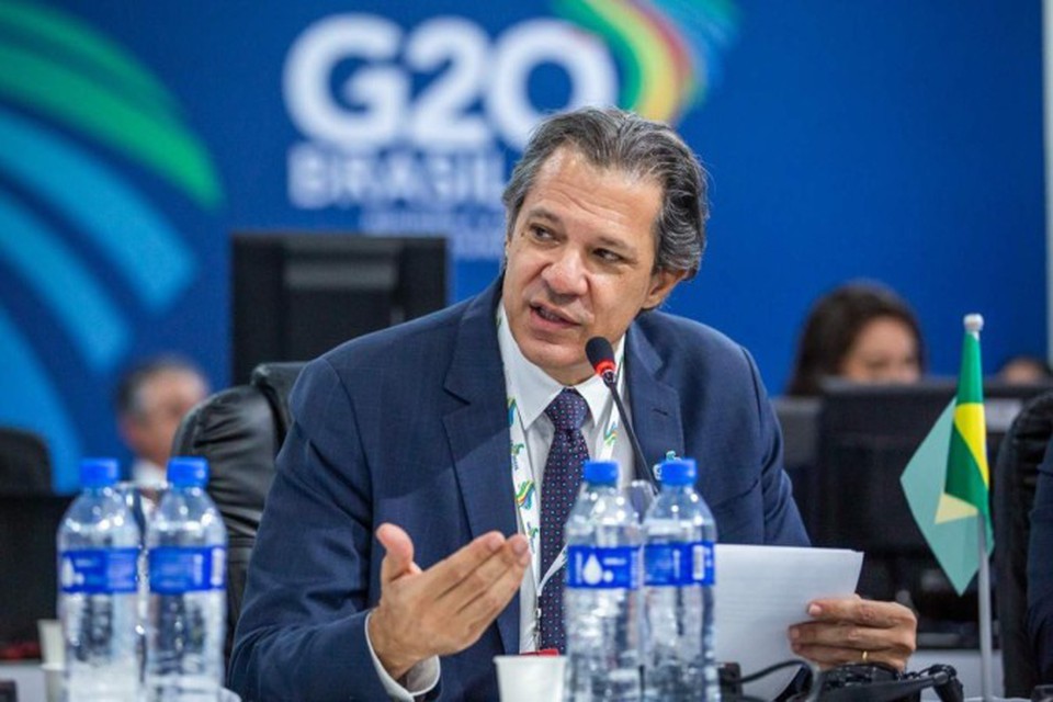 A luta contra a crise climtica, com foco para a atual situao do Rio Grande do Sul, tambm est entre os temas tratados pelo chefe da equipe econmica (Diogo Zacarias)