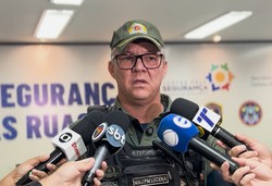 Major Lucena destacou que planejamento da PM estava aprovado desde 27 de fevereiro