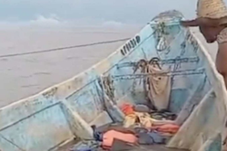 Corpos encontrados de barco  deriva so de migrantes ilegais africanos