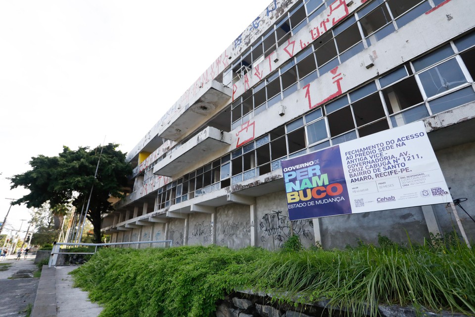 De acordo com a gesto estadual, o habitacional ser erguido na rea disponvel nos arredores do Edifcio Frei Caneca, antiga sede da vice-governadoria do Estado (Foto: Hesodo Gos/Secom)