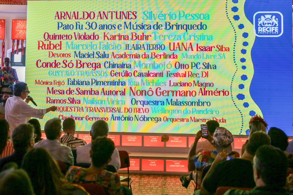 Os detalhes da programação foram anunciados pela Prefeitura do Recife  (Foto: Rafael Vieira/DP)