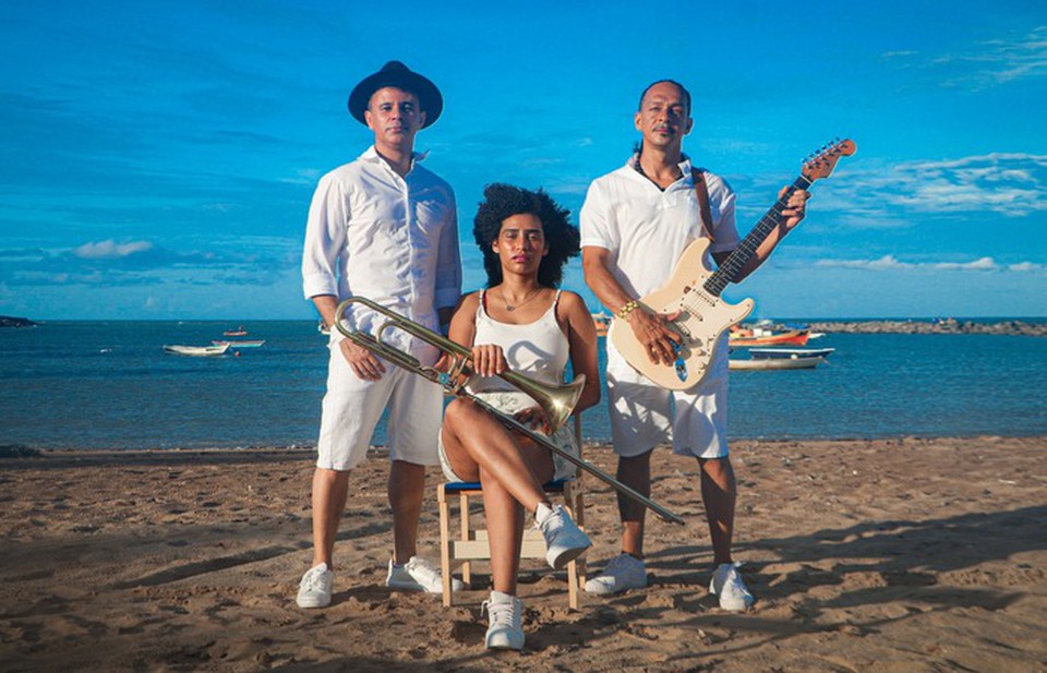 Hamilton Tenrio, Luiza Lima e Peu Drums integram projeto (Foto: Thiago Barros)