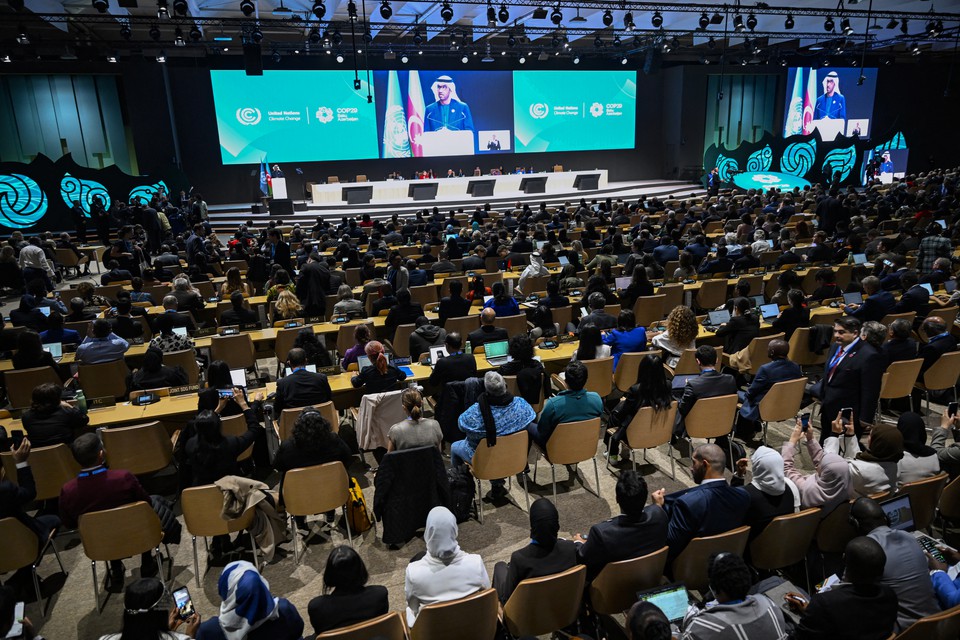 A COP29 ocorre em Baku, capital do Azerbaijo (foto: ALEXANDER NEMENOV/AFP)