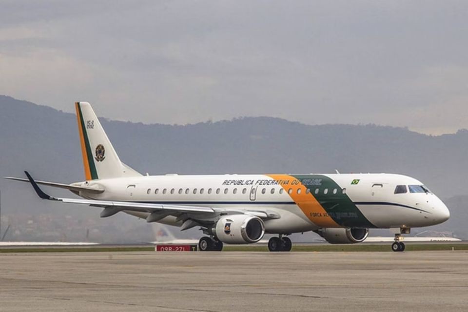 A arremetida se deu por conta de ventos fortes no pouso (Crédito: Agência Força Aérea/Ten Enilton)
