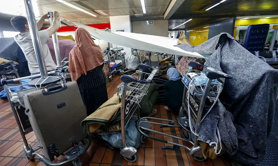 Segundo a prefeitura de Guarulhos, foram identificados dois casos de sarna entre os refugiados (Foto: Paulo Pinto/Agncia Brasil)