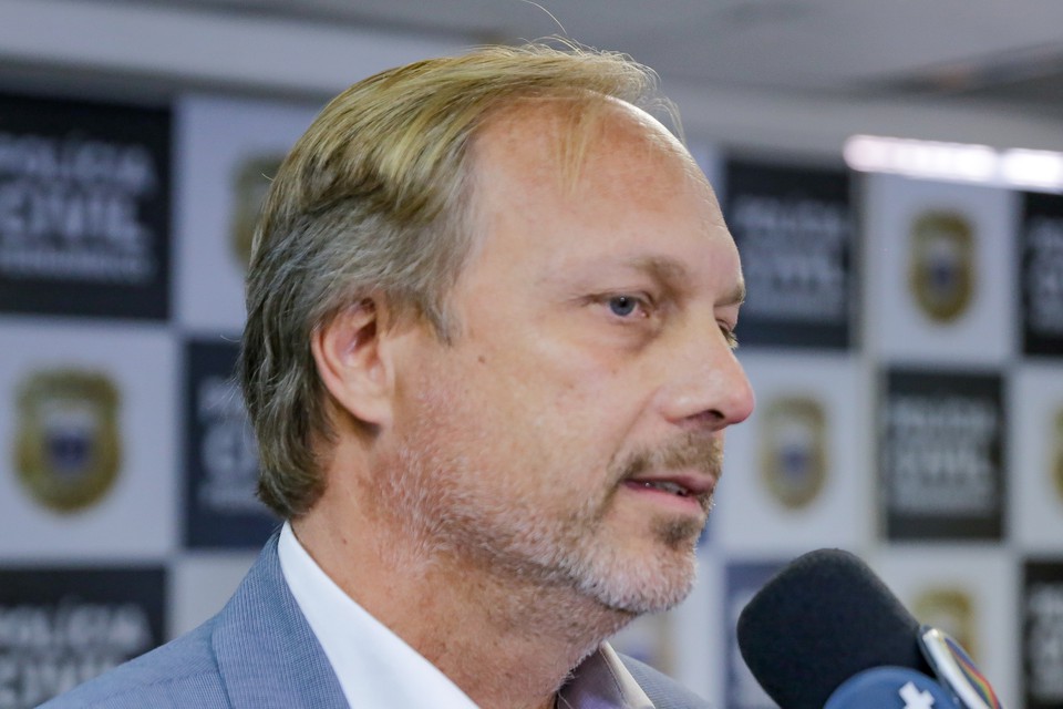 O chefe da Polcia Civil. Renato Rocha, disse que alm das pries, as investigaes tem um trabalho de carter pedaggico queles que cometem atos infracionais em jogos  (Foto: Rafael Vieira/DP )