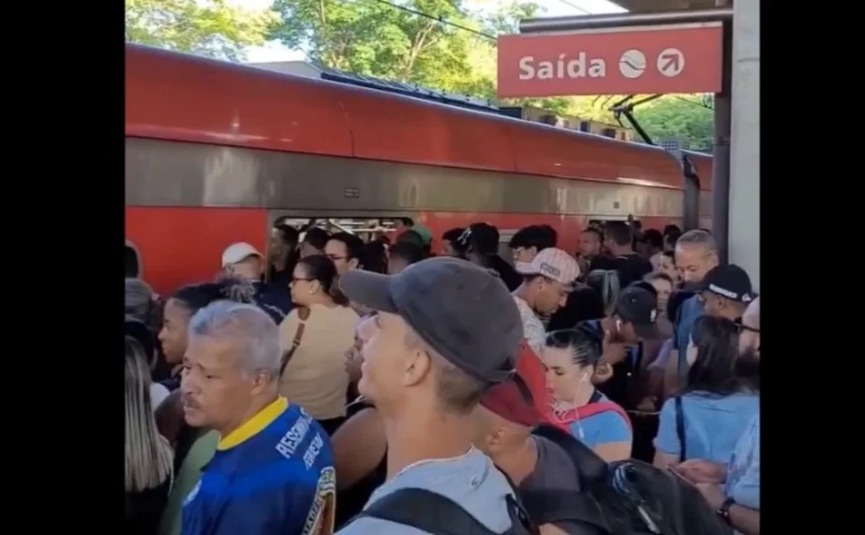 As estaes mais afetadas at o momento so a Vila Aurora e Jaragu (Crdito: Reproduo)