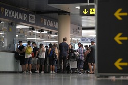 Centenas de voos são afetados por greve da Ryanair na Espanha (Foto: LLUIS GENE / AFP
)