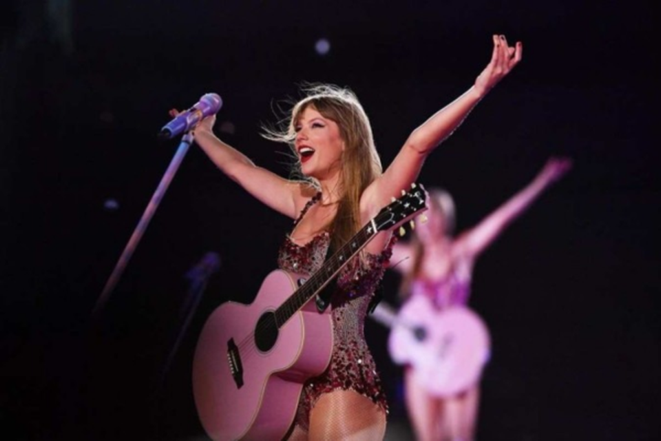 Ao de cambistas ocorreu, principalmente, na venda dos ingressos para os shows de Taylor Swift no Brasil, que ocorreram em novembro de 2023 (crdito: Reproduo/instagram @taylorswift)