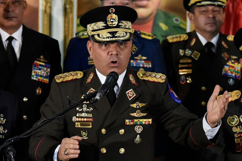 Ministro da Defesa da Venezuela, Vladimir Padrino López (foto: LUIS ROBAYO / AFP)