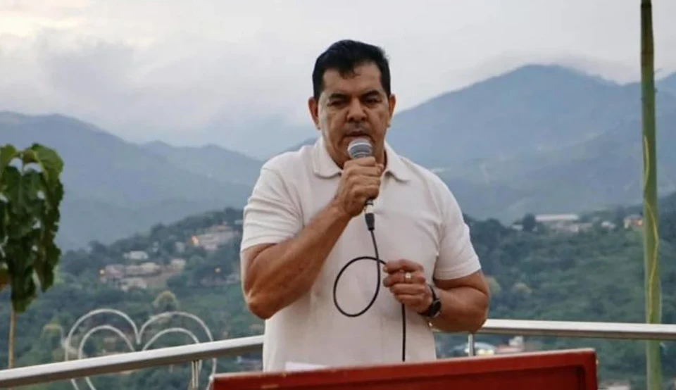 Jorge Maldonado, prefeito de Portovelo, foi assassinado (Foto: Reproduo/Redes Sociais)