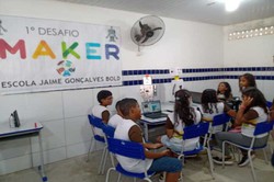 Escola em Paulista ensina Projeto da Cultura Maker  (Foto: Divulgação )