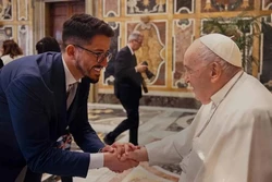Missionrio brasileiro relembra encontros com o Papa Francisco (foto: Reproduo/Instagram)