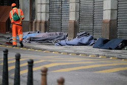 Polcia registra 2 morte de morador de rua em SP por suspeita de frio (Foto: Fbio Vieira/Metrpoles)