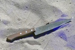 Trs facas foram encontradas enterradas na Praia de Copacabana