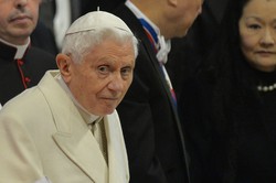 Papa emérito Bento XVI é acusado de inação em casos de pedofilia na Alemanha (Foto: Andreas SOLARO / AFP)