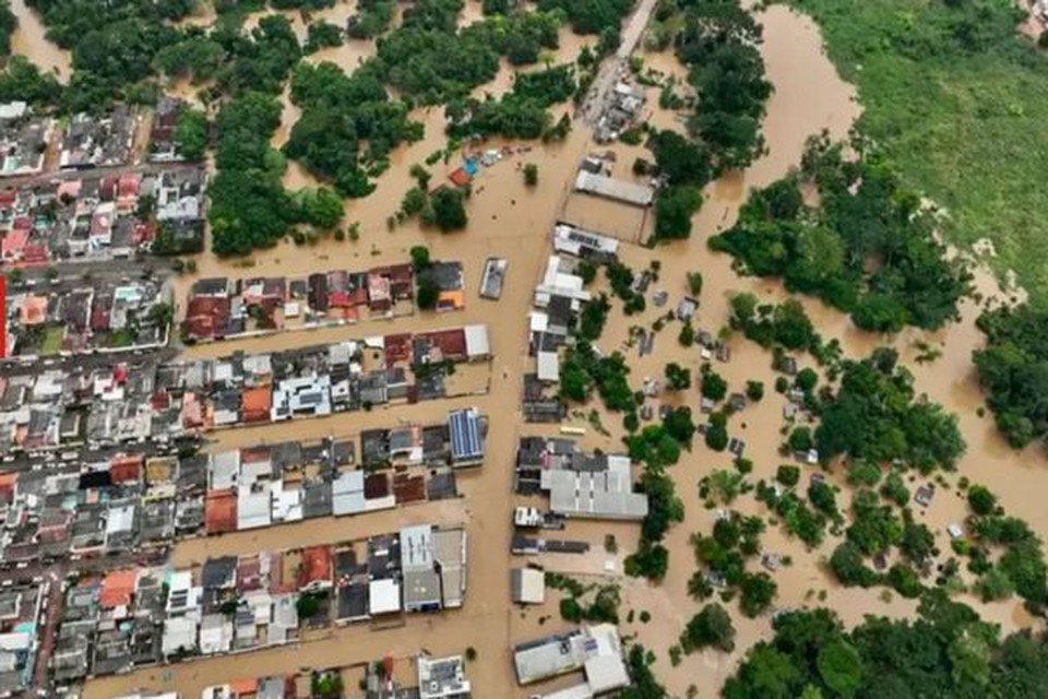 17 dos 22 municpios do Acre esto em situao de emergncia (Crdito: Pedro Devani/Secom)