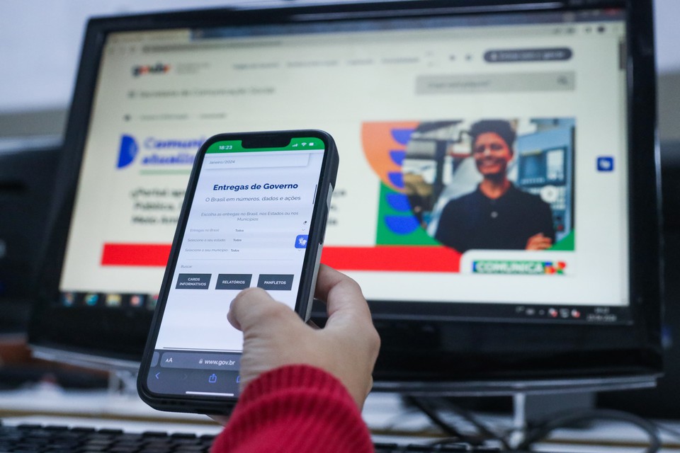 O ComunicaBR  uma plataforma online, que pode ser acessada em tempo real por qualquer cidado (Crdito: Sandy James/DP Foto)