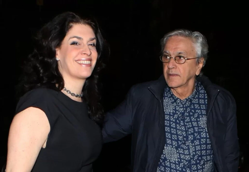 Caetano Veloso e Paula esto juntos h quase 40 anos (Crdito: AgNews)