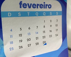 O calendário vigente na maioria dos países é o gregoriano 
