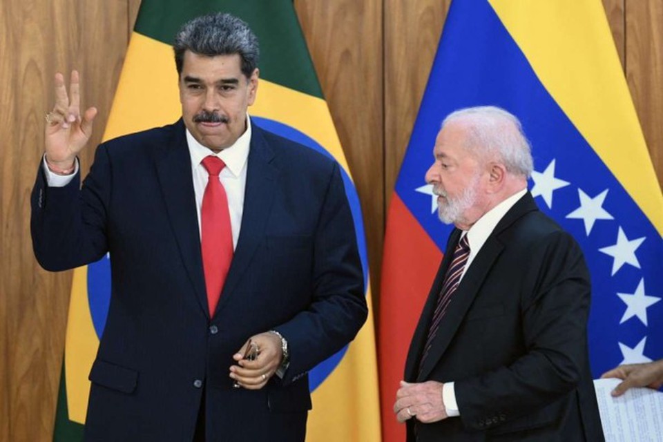 Mesmo sendo simptico ao lder venezuelano, Lula transmitiu uma "crescente preocupao" em relao  situao ( EVARISTO SA/AFP)