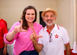 Marília Arraes recebe apoio do PT de Bezerros (Foto: Divulgação)