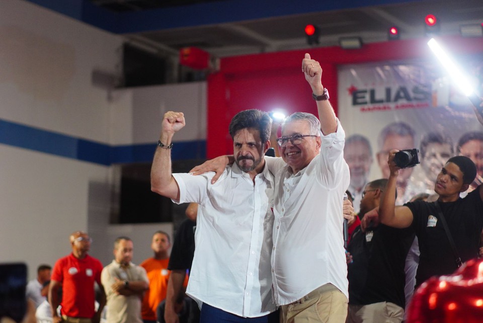 Rafael Arruda, vice na chapa com Elias Gomes  (Francisco Silva/DP Foto)