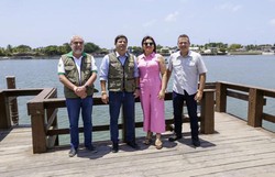 Igarassu recebe Ministro do Turismo para lançamento do Marco das Sete Fronteiras (Foto: Divulgação. )