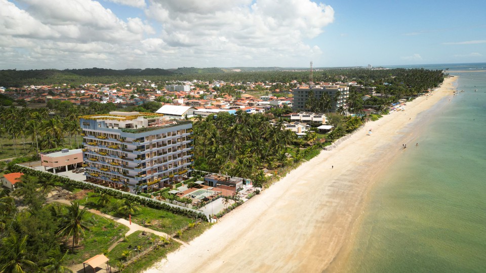 O empreendimento  o terceiro flat service lanado no municpio de Maragogi, litoral norte de Alagoas (Foto: Divulgao)