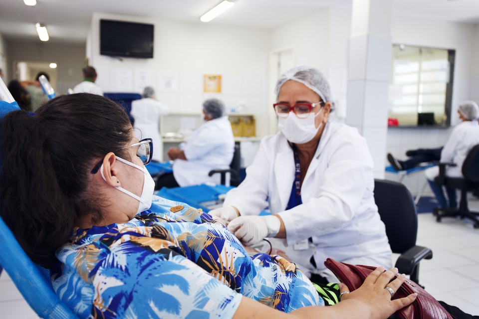 Coleta de sangue acontece no dia 14 (Foto: Prefeitura do Recife )