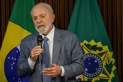 O presidente Luiz Incio Lula da Silva participa de uma reunio ministerial para apresentar novas medidas de auxlio para ao estado do Rio Grande do Sul que sofre com as enchentes