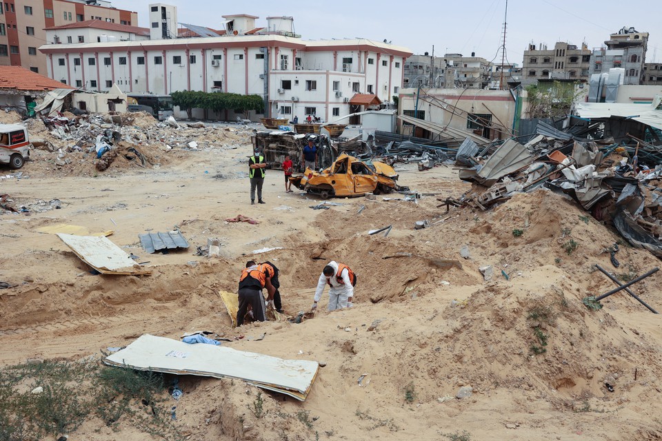 
A guerra em Gaza estar no topo da agenda dos lderes europeus e rabes no Frum Econmico Mundial (foto: AFP)