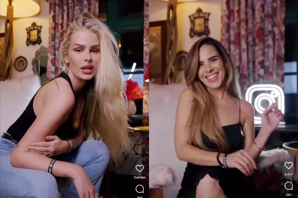 Wanessa Camargo no gostou da brincadeira de Yasmin Brune (Crdito: Reproduo/Twitter)