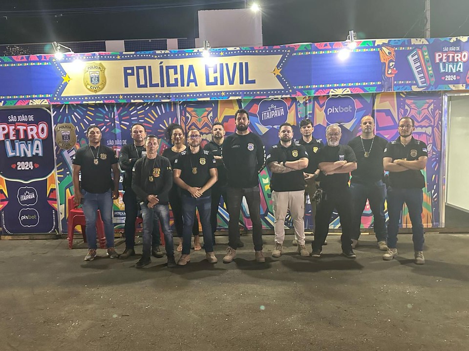 Para alertar a populao durante o perodo junino, a Secretaria de Defesa Social de Pernambuco (SDS) faz mais um alerta da srie "So Joo feliz  So Joo seguro!", atravs da Polcia Civil de Pernambuco (Foto: Ascom/PCPE)