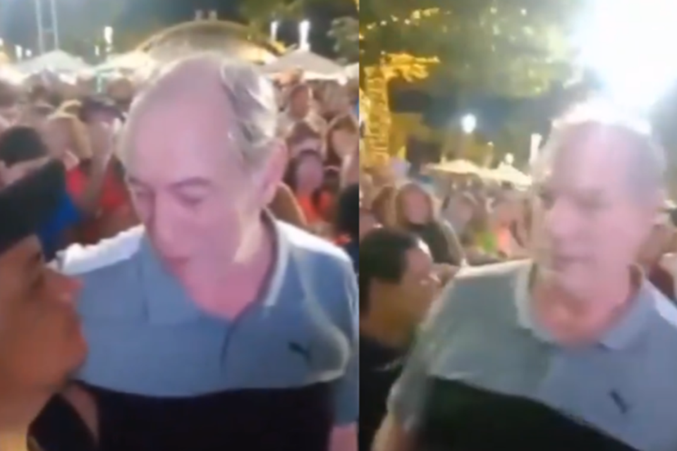 Ciro Gomes dá tapa em jovem que o chamou de bandido em Fortaleza