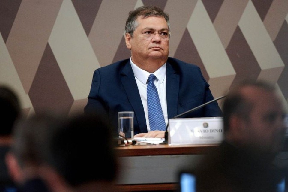 
O ministro da Justia e Segurana Pblica, Flvio Dino,  sabatinado para o cargo como ministro do Supremo Tribunal Federal (STF), na Comisso de Constituio e Justia (CCJ) do Senado (foto: ED ALVES/CB/D.A.Press)