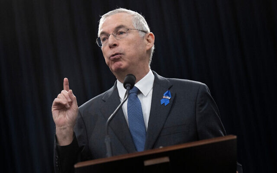 Mike Herzog, embaixador de Israel em Washington (Foto: Brendan Smialowski/AFP)